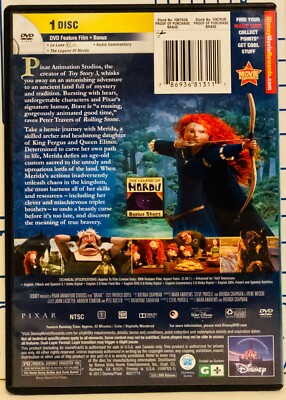 その他 Adventures of Young Brave [DVD] Disney BRAVE DVD Movie Cartoon Kids Princess Merida Pixar