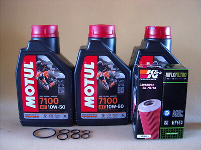 Motul 7100 10W50 Öl + Ölfilter KTM 790 Adventure - 790 Duke ab Bj 2018