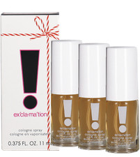 Exclamation By Coty For Women Combo Pack: Cologne Spray (3x0.375oz Bottles) New