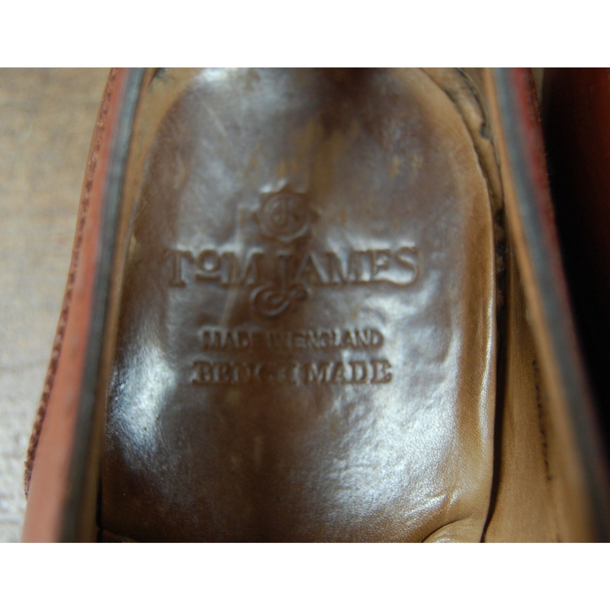 Tom James Barton Oxford Dress Shoes Men
