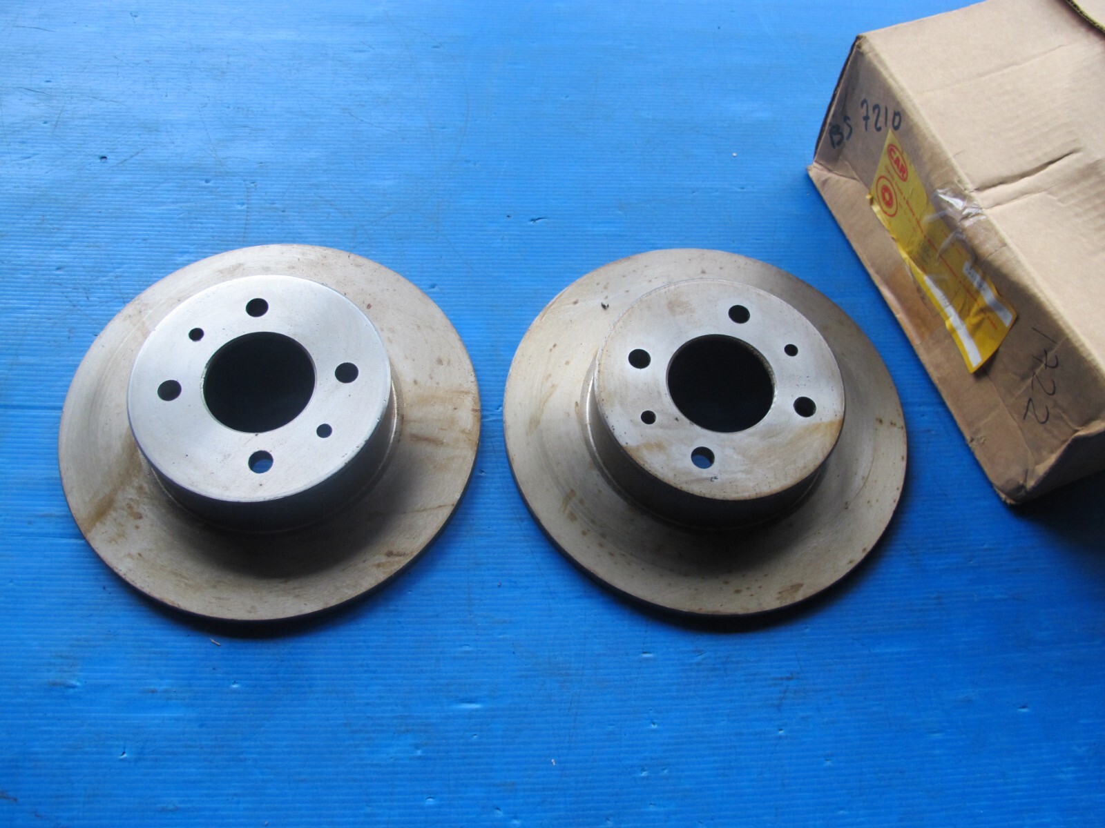 Disques de frein avant en acier pour Fiat 132 et Ritmo