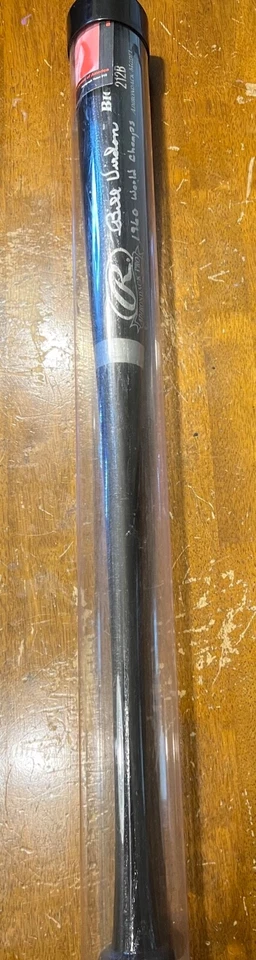 MLB Pirates Bill Virdon Auto Bat - Image 2 of 2