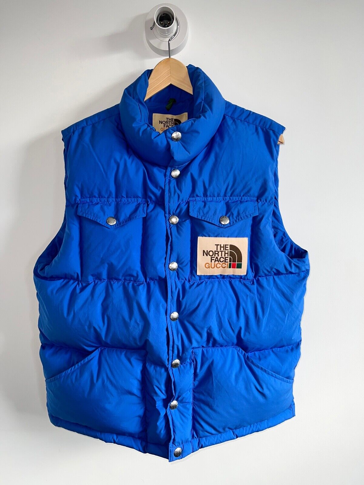 Gucci X North Face Gucci Puffer Vest In All Sizes