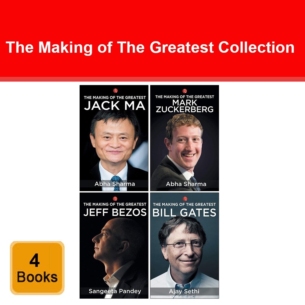 The Making of The Greatest 4 Books Collection (Jack Ma, Jeff Bezos, Bill Gates