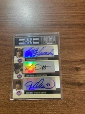 2005 Donruss Signature Autograph Hernandez Dykstra Orosco Mets #42 Inkcredible