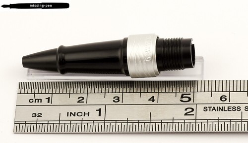 Waterman Audace Rollerball Section in Black-Silver - Picture 5 of 5