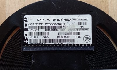 20 Stück PESD36VS2UT double ESD protection Diode (TVS) 36V SOT-23 (A)
