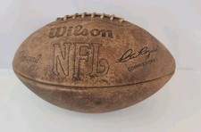 Vintage Official Wilson Football National And American Conference Pete Rozelle.