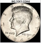 1969-D KENNEDY HALF DOLLAR 40 % SILVER, VERY BEAUTIFUL RARE  COIN, FAST SHIPPING