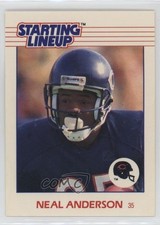 1988 Kenner Starting Lineup Cards Toys Neal Anderson 10ou