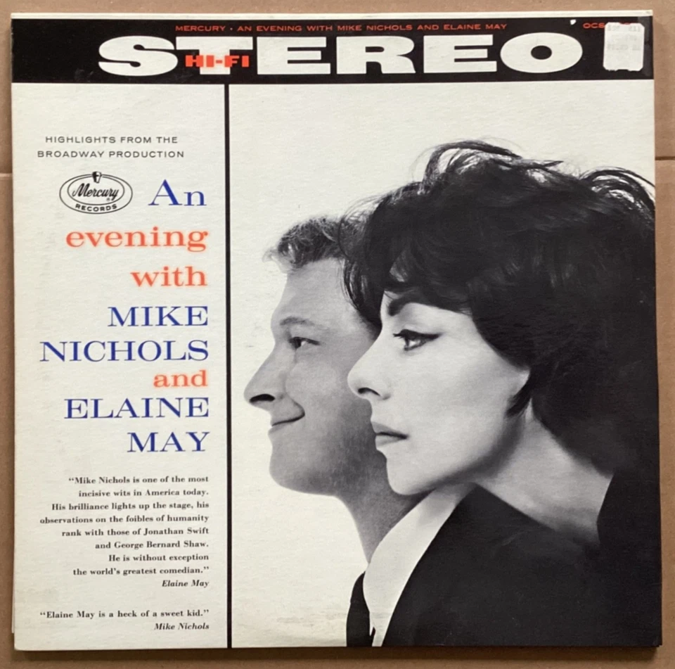 An Evening with Mike Nichols and Elaine May - Mercury Records OCS 6200 STEREO LP - Image 2 of 4
