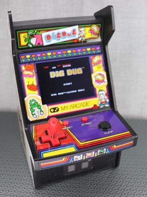 Dig Dug Game Bandai Namco Micro Player Retro Arcade Machine Japan rare selten