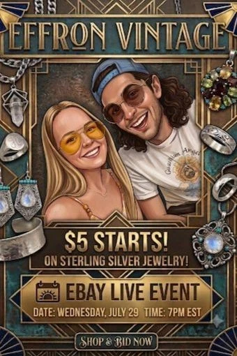 Vintage Sterling Silver Jewelry - Estate Finds - Our 3rd eBay Live Event