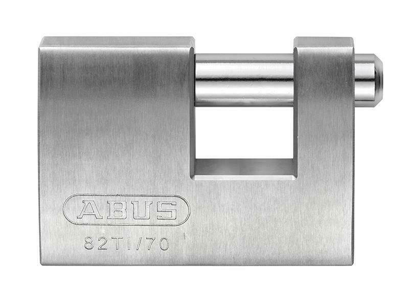 ABUS Mechanical 82Ti/70Mm Titalium Shutter Padlock Keyed Alike Ka8519 ABUKA8519