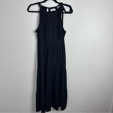 GILLI Elegant Black Sleeveless Dress