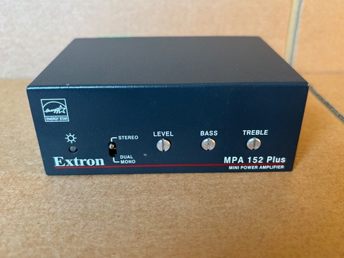 Extron MPA 152 PLUS Mini Power Amplifier 15 Watt/Channel 60-844-03 - Picture 2 of 4