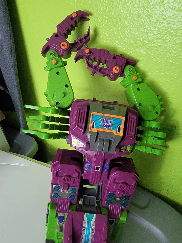 Экшн-фигурка Scorponok Vintage 1987 G1 Transformers Hasbro только корпус винтажная - Изображение 3 из 4