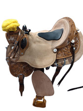 Wade Horse Saddle Western Leather Tree A Fork Work Ranch Roping Trail Tack