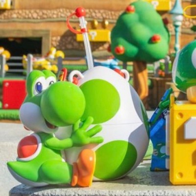 USJ】Yoshi Drink Water Bottle Super Nintendo World Universal
