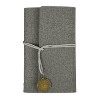 A6 Pu Leder Notizbuch, 160 Seiten 100 Gsm Vintage Schreibheft (Grau) FüR [Marke]
