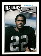 1987 Topps #224 Mike Haynes