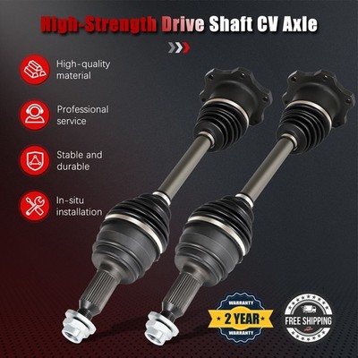 2PCS Front Left & Right Side CV Axle Shaft Set for 2007-2020 Cadillac Escalade
