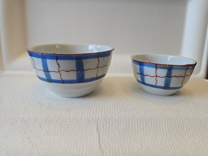 Vintage Childs BOWLs  Japan 2 PIECES