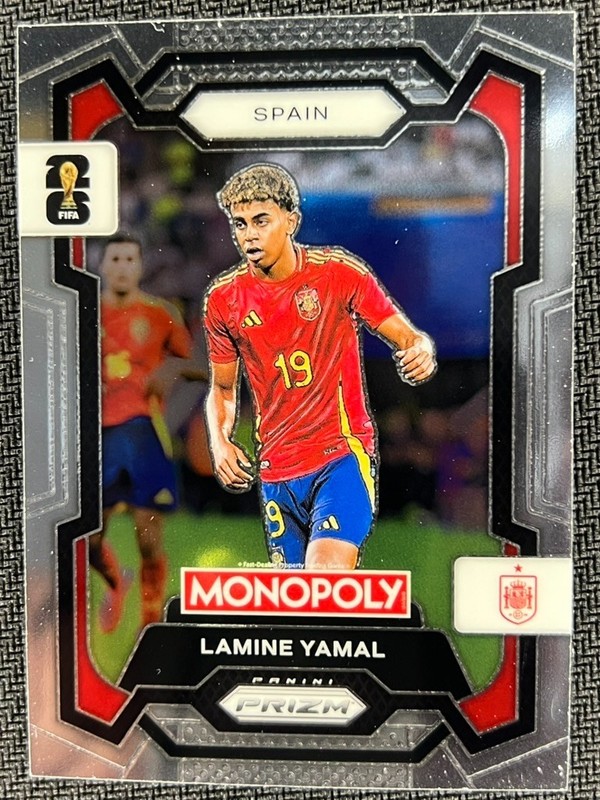 FIFA World Cup 2026 Panini Prizm Monopoly Soccer Pick Your Card! Messi/Yamal