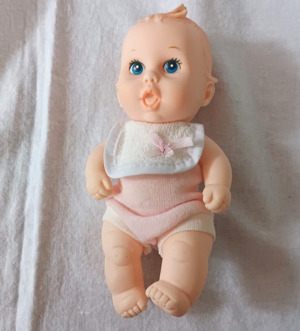 Vtg Gerber Baby Doll 1989 Lucky Pink 6