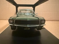 Ford Mustang GT Fastback Bullitt  year 1968 Dark Green    1:18 KK-Scale