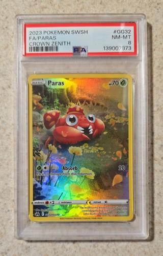 Paras graded PSA 8 for sale on eBay