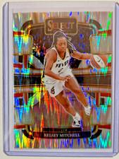 2024 PANINI SELECT PRIZM SILVER SHIMMER KELSEY MITCHELL INDIANA FEVER CONCOURSE