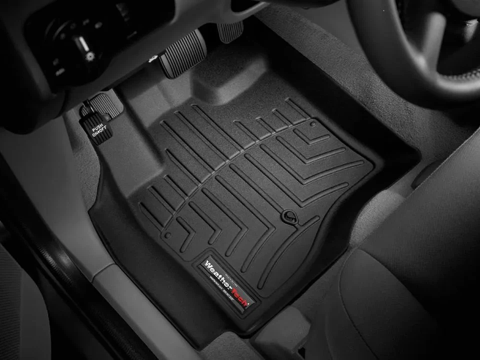 WeatherTech FloorLiner for 2005-2007 Ford Freestyle - 1st Row, Black - Image 2 of 4