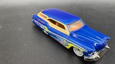 Hot Wheels Collectibles Redwood Custom 50 Buick Elwoody Blue Loose