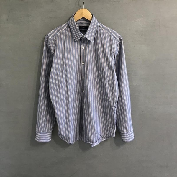 Men Hugo Boss Shirt Multicolor Cotton XL #M6ZP