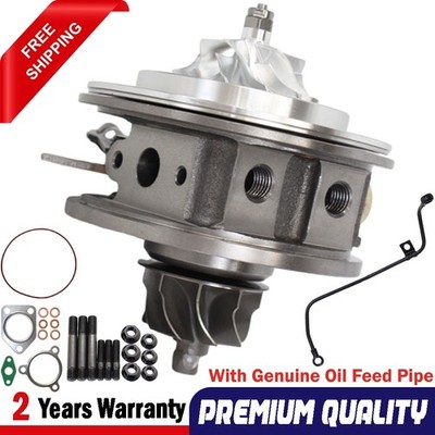 Upgrade Billet Turbo Cartridge+Oil Feed Pipe For Hyundai iLoad/iMax D4CB 2.5L