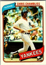 1980 Topps - Chris Chambliss #625 - New York Yankees