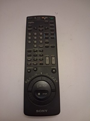 Sony Vintage VCR Plus Remote Control OEM Original Tested Works