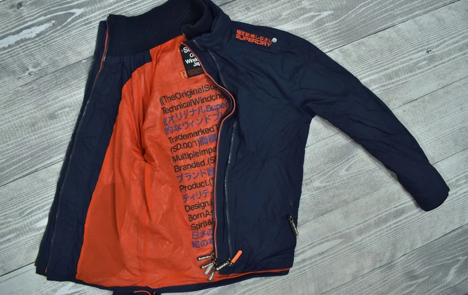 SUPERDRY Windcheater Herren Wind Jacke XL - Bild 3 von 4