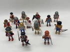 PLAYMOBIL People Knight Ghost Pirate Figures 15 Pc Vintage Lot