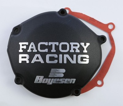 Boyesen Factory Racing Ignition Cover Black for Yamaha YZ125 1994-2003