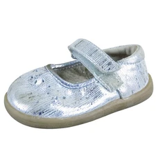 See Kai Run Mary Jane Toddler 5 Silver Synthetic Casual Comfortable