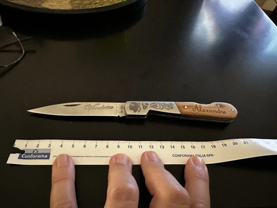 Coltello Corso Pieghevole Vendetta - Immagine 3 di 4