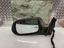 2007 HONDA ACCORD MK7 LEFT PASSENGER SIDE ELECTRIC WING MIRROR BLACK E6010142