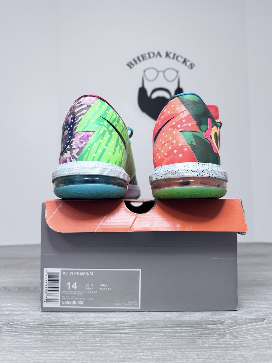 Size 14 - Nike KD 6 What The KD for sale online | eBay