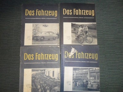 Das Fahrzeug -Zeitschft. für das deutsche Kfz-Stellmacher u. Karosseriebauhandw 