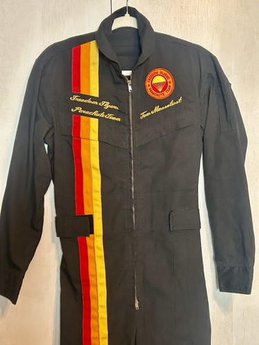 Vintage Freedom Flyers Parachute Team Suit Rare Vintage Parachute Suit