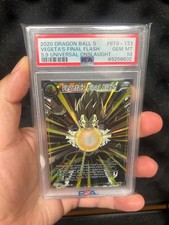 PSA 10 Vegeta's Final Flash IAR 2020 Dragon Ball Super Card Game
