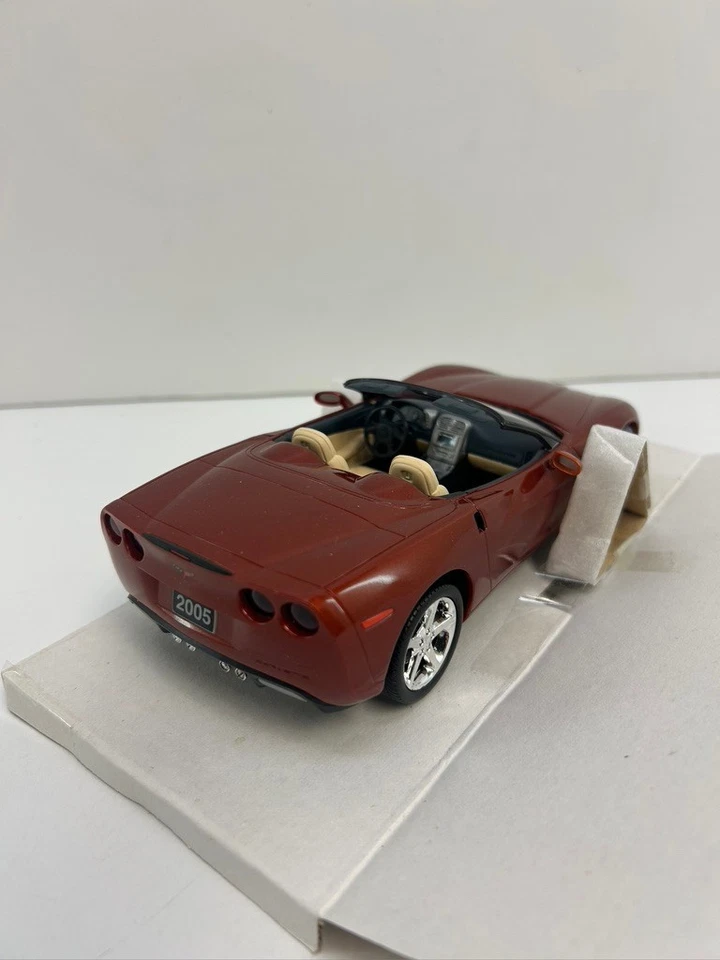 Corvette Dealer Promo ~ 2005 Corvette Convertible ~ Daytona Sunset Orange - Image 3 of 4