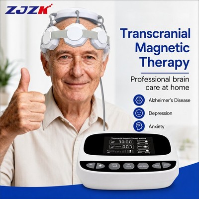 Depression Anxiety Relief Repetitive Transcranial Magnetic Brain Therapy Device